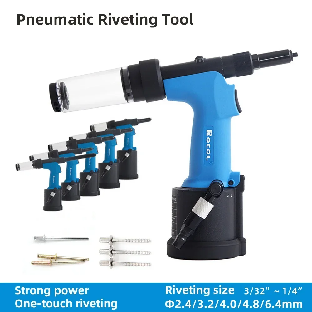 Rivet Setter Tool - Pistol paku keling pneumatik, alat keling
