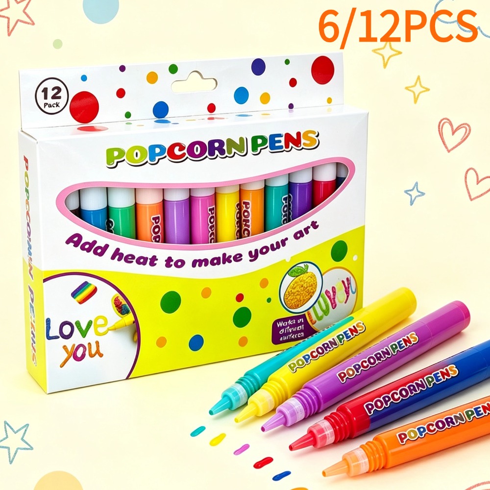 Copic Marker Sketch - Set Pena Popcorn Ajaib 3D DIY,