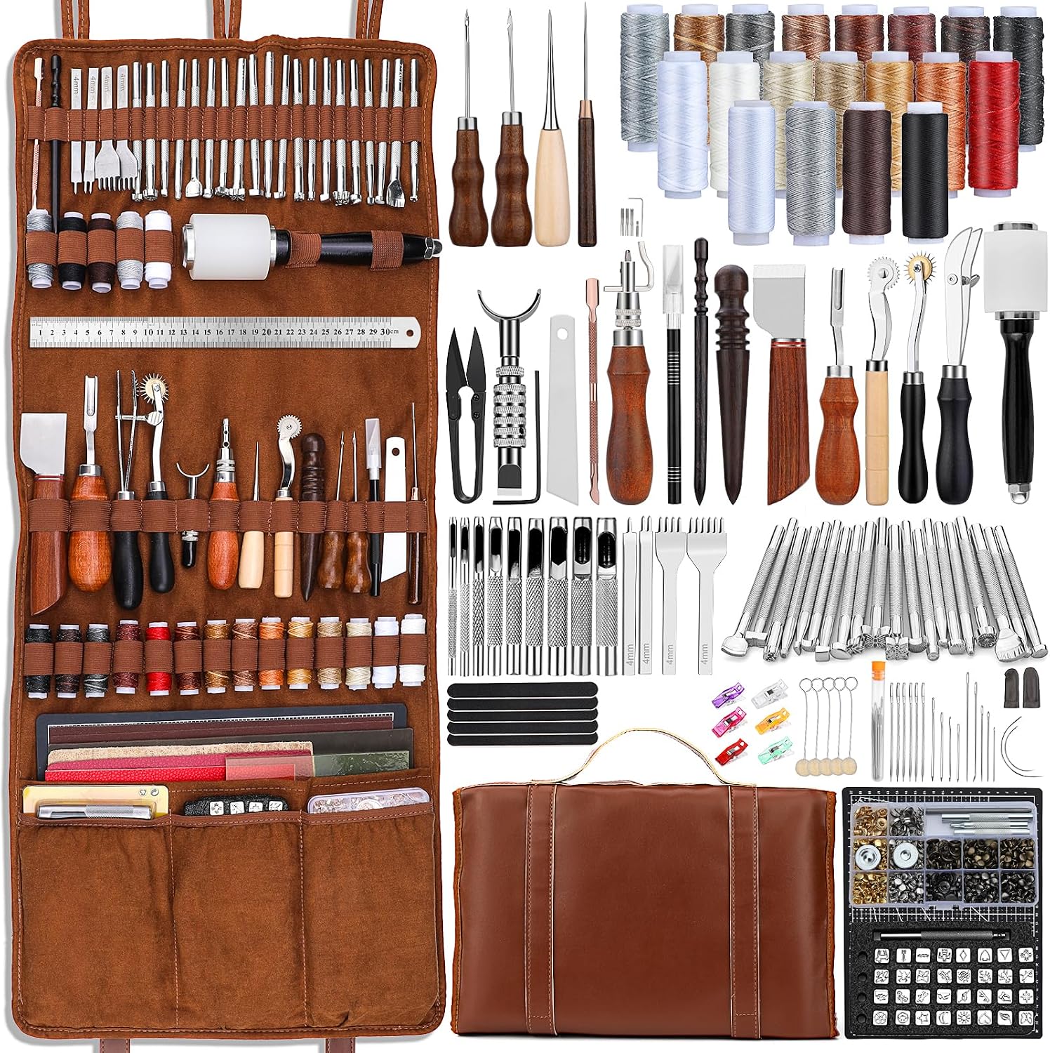 Leather Working - Peralatan Kulit, Perlengkapan Kerajinan Kulit, Kit