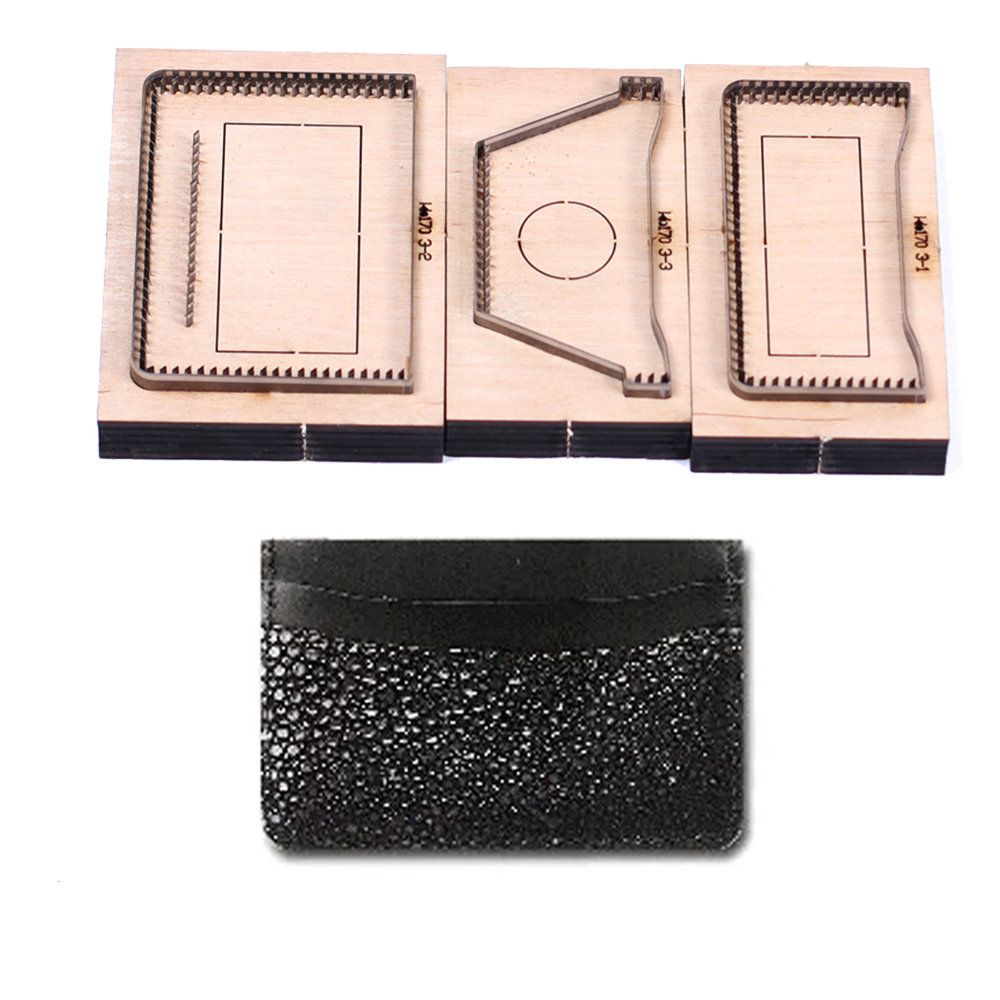 Leatherwork Templates - Templat alat pelubang tangan cetakan pisau