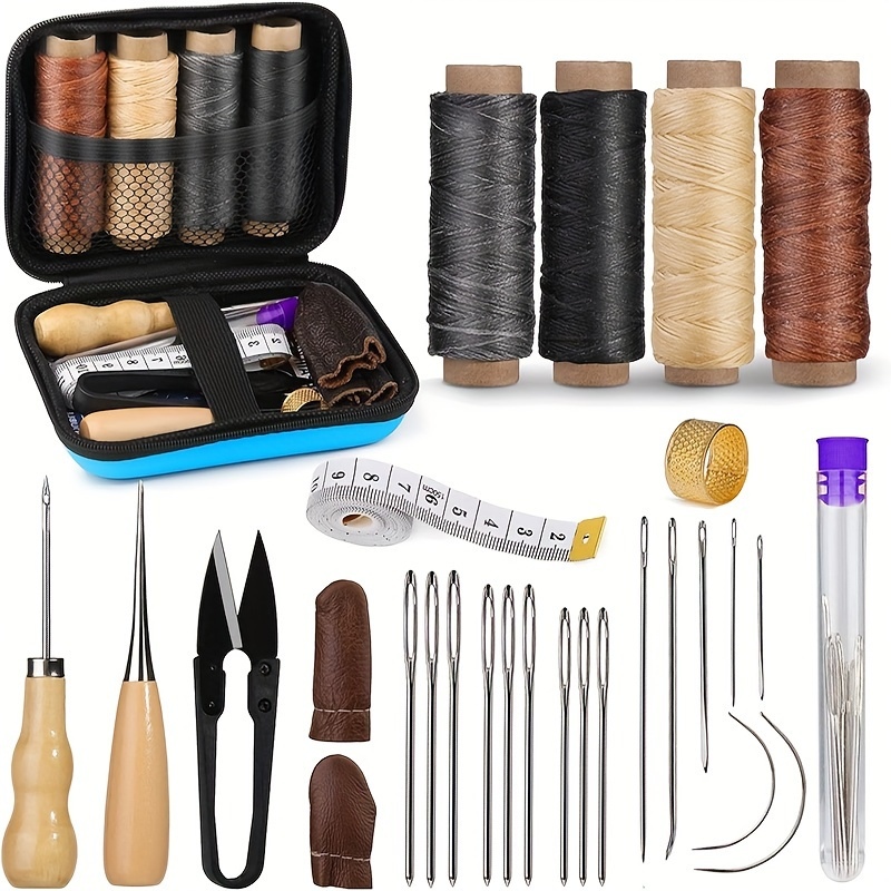 Leatherwork Needles - Perlengkapan Menjahit Kulit, Perlengkapan Perbaikan Kulit