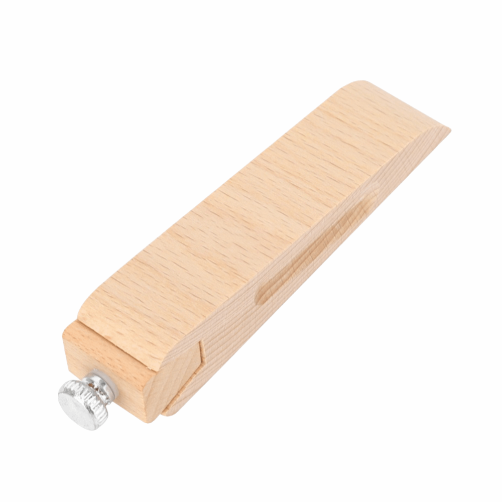 Leatherworker Block - Blok Pengamplas Kayu Beech Bentuk Bajir,