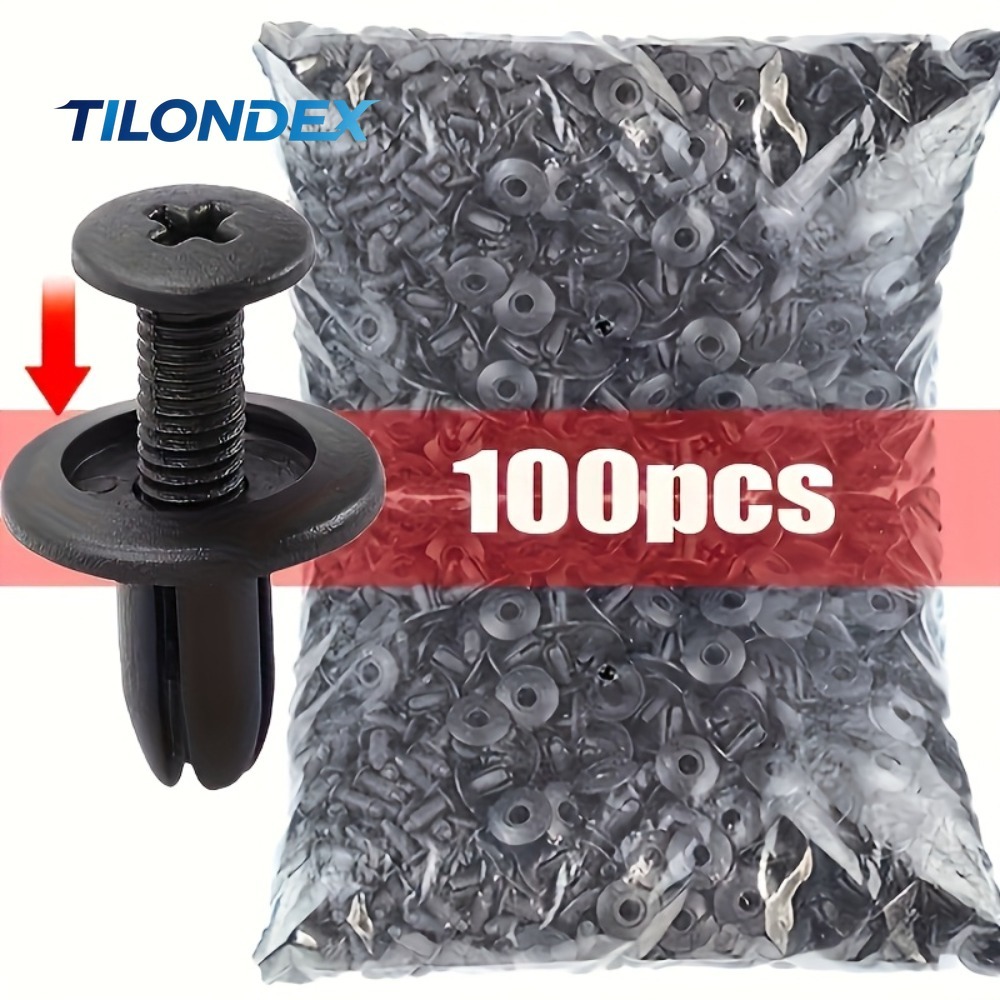 Rivet Setter Tool - TILONDEX 100pcs Set Klip Pengikat Otomotif,