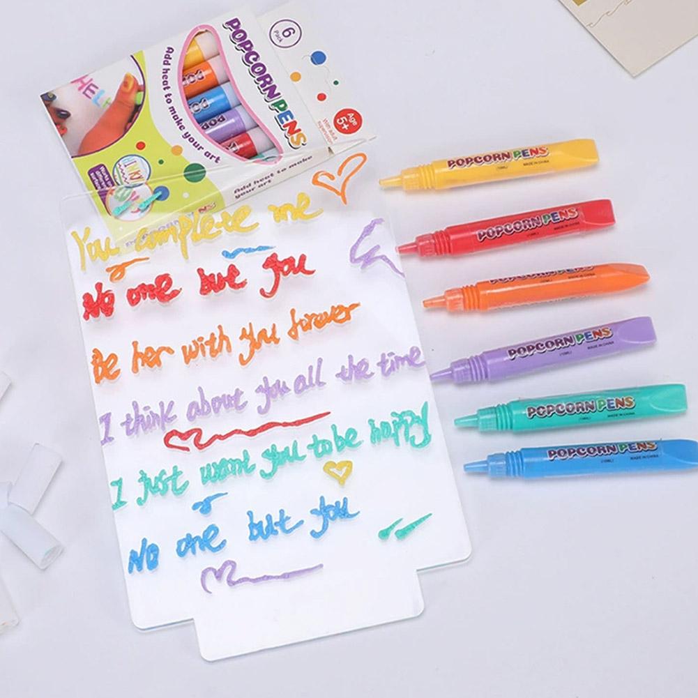Set Pena Popcorn Ajaib 3D DIY, - Copic Marker Sketch ulasan dan harga