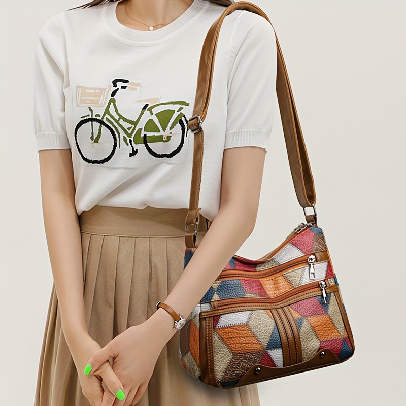 Tas Selempang Wanita Berbahan  - Leatherwork Free Patterns ulasan dan harga