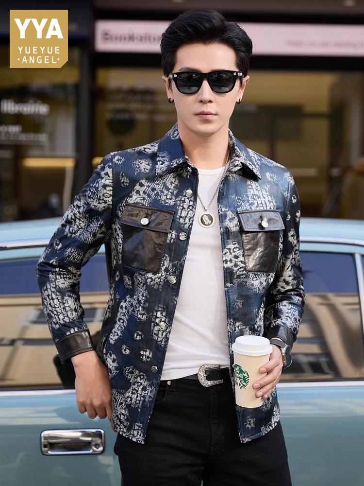 Jaket Kulit Domba Asli Pria Mo - Leatherwork Free Patterns ulasan dan harga