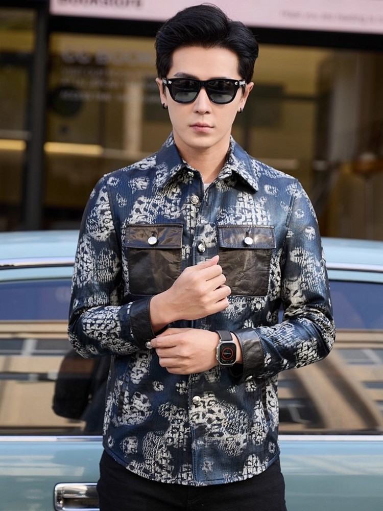 Jaket Kulit Domba Asli Pria Mo - Leatherwork Free Patterns ulasan dan harga