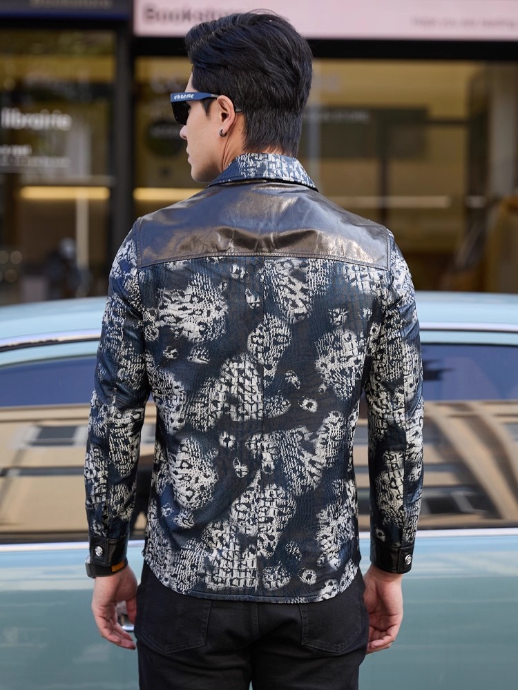 Jaket Kulit Domba Asli Pria Mo - Leatherwork Free Patterns ulasan dan harga