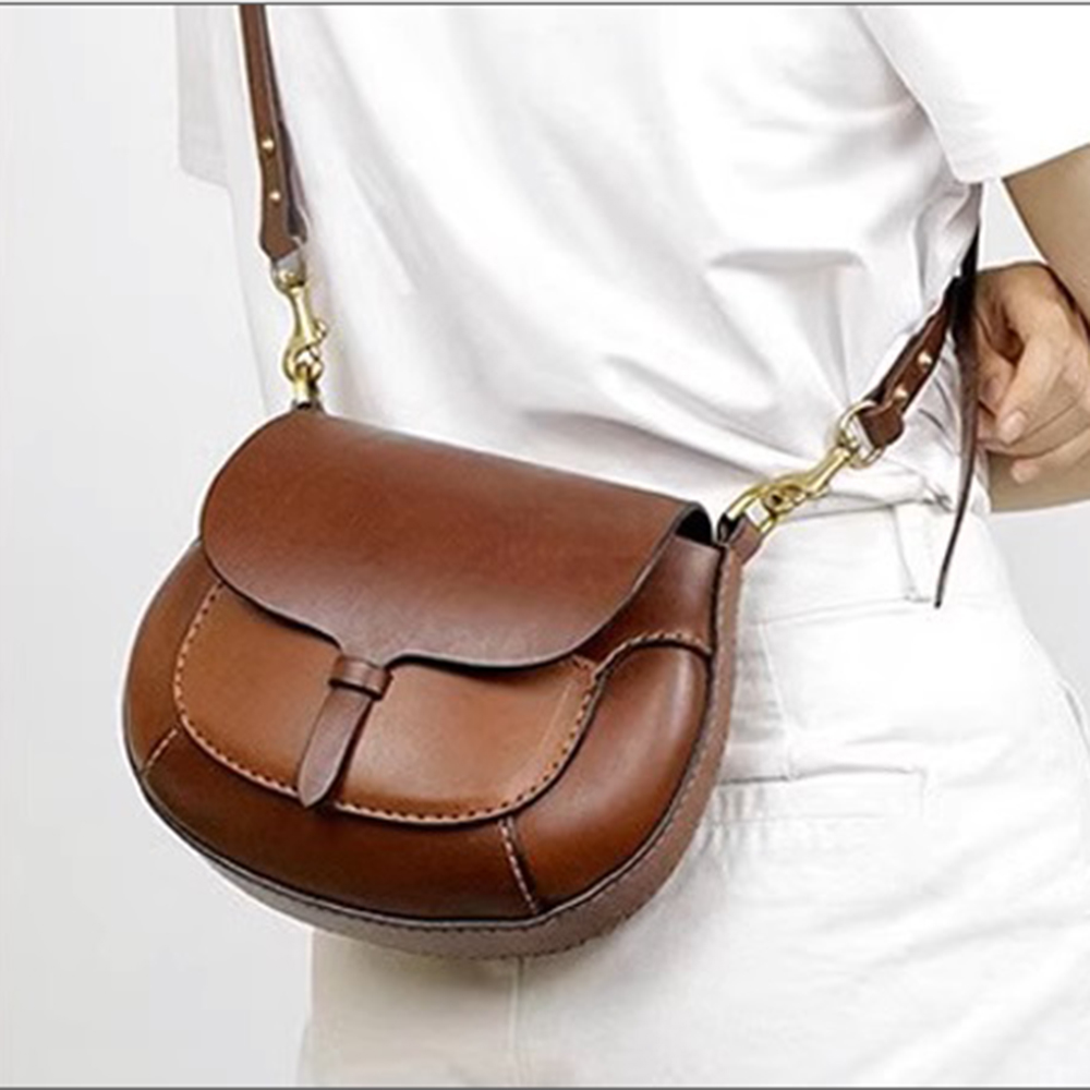 Diy tas bahu sadel wanita Kera - Leatherwork Templates ulasan dan harga