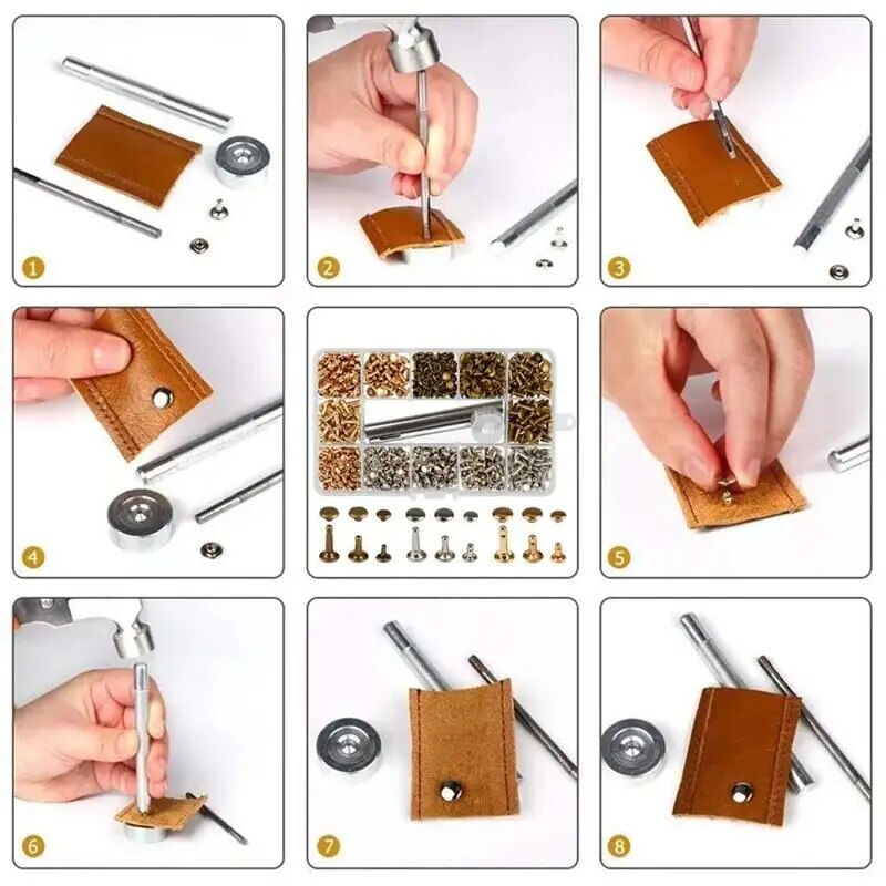 Sabuk tas Kerajinan Kulit DIY, - Rivet Setter Tool ulasan dan harga
