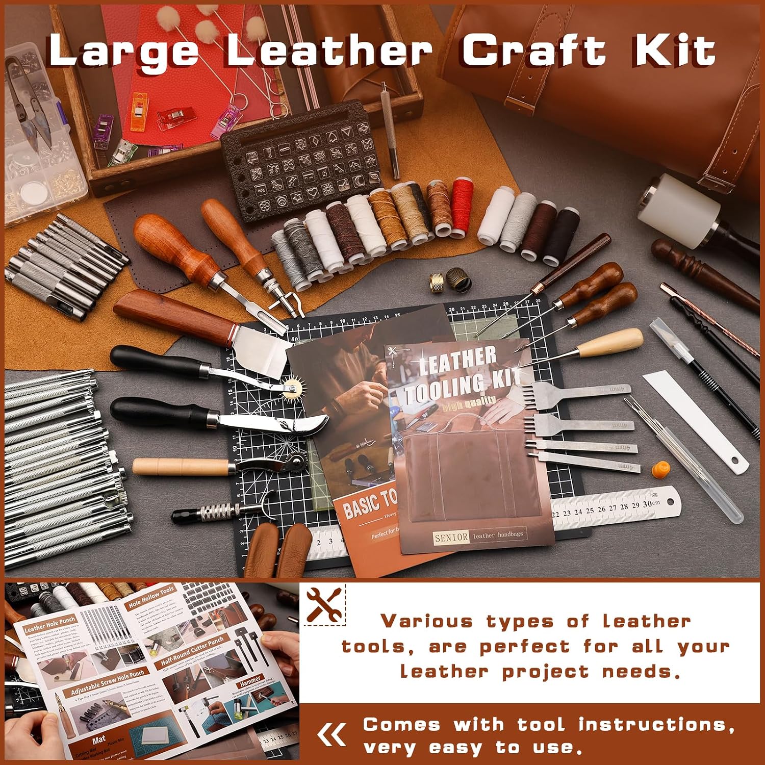 Peralatan Kulit, Perlengkapan  - Leather Working ulasan dan harga