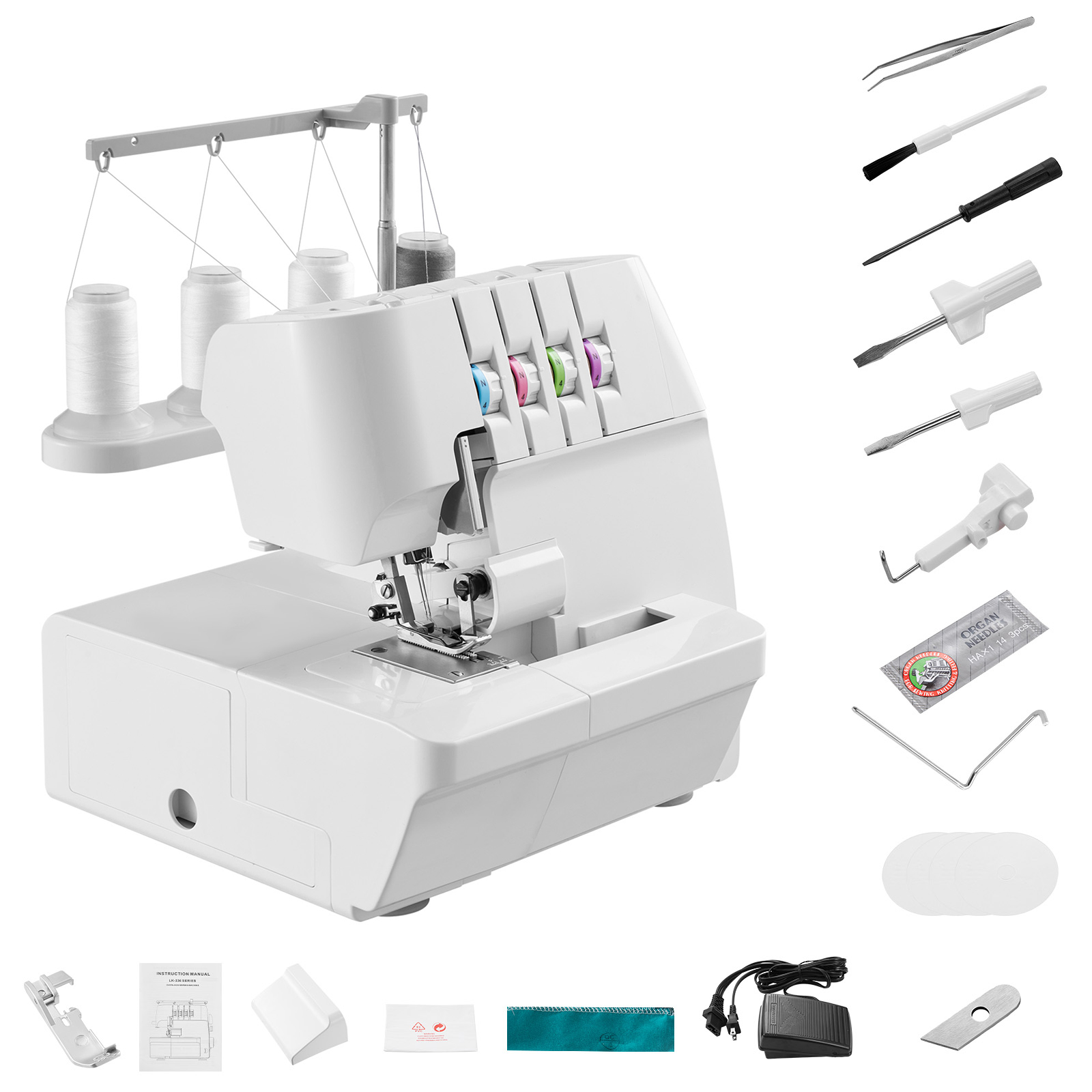 Mesin Jahit Overlock SucceBuy  - Waxed Thread Linen ulasan dan harga
