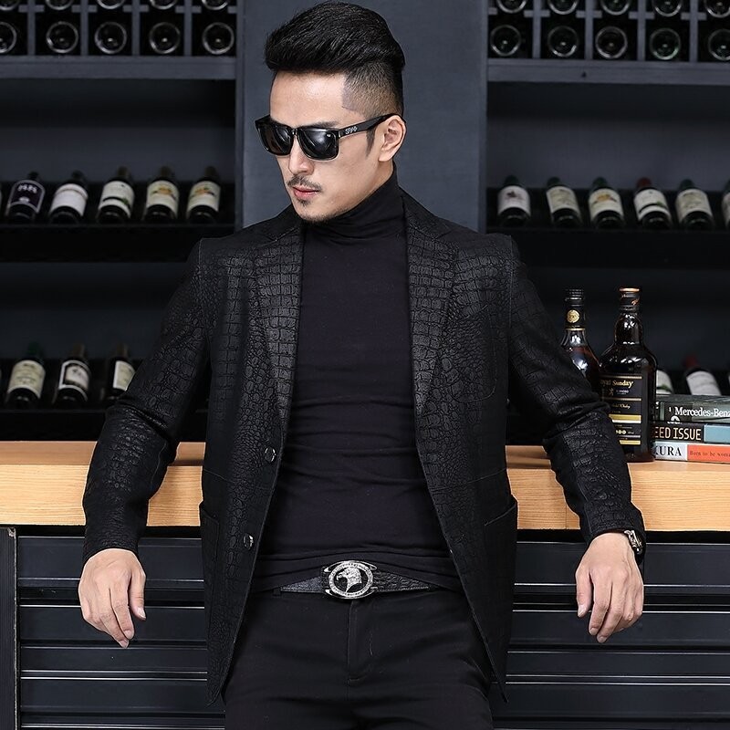 Musim Gugur Pria Bisnis Kulit  - Leatherwork Free Patterns ulasan dan harga