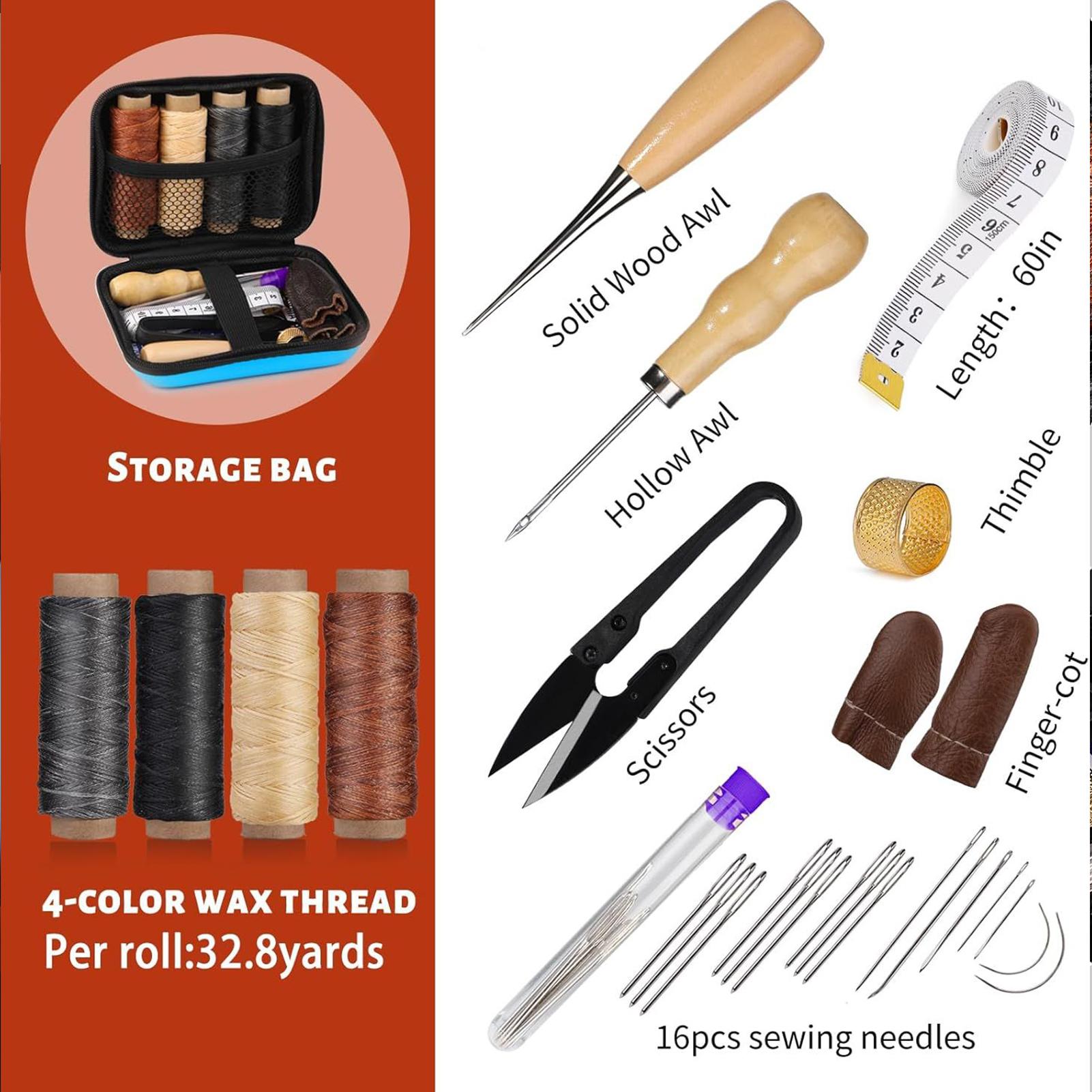 Kit Jahit Pelapis Kit Kerja Ku - Upholstery Leather Work ulasan dan harga