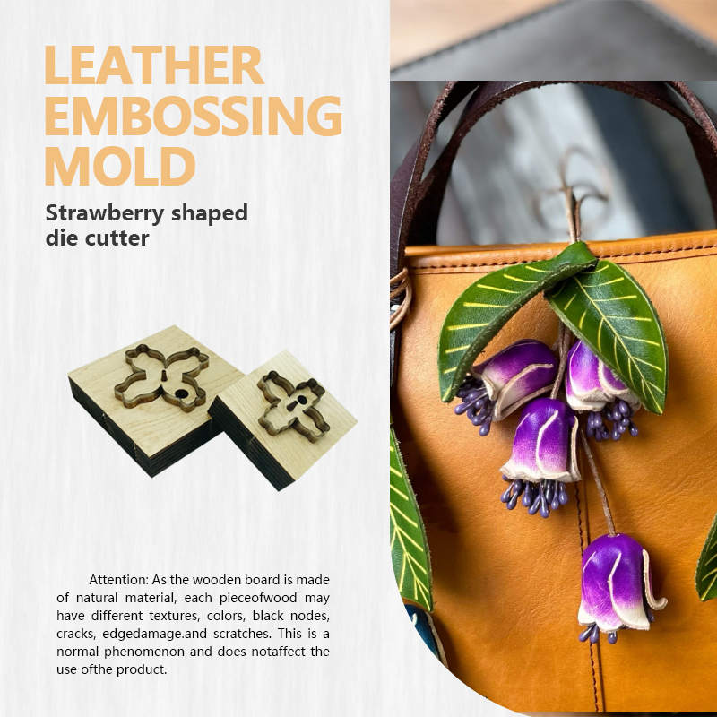 Cetakan Pisau Kulit Motif Bung - Leatherwork Templates ulasan dan harga