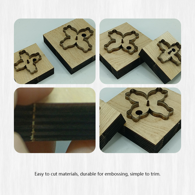 Cetakan Pisau Kulit Motif Bung - Leatherwork Templates ulasan dan harga