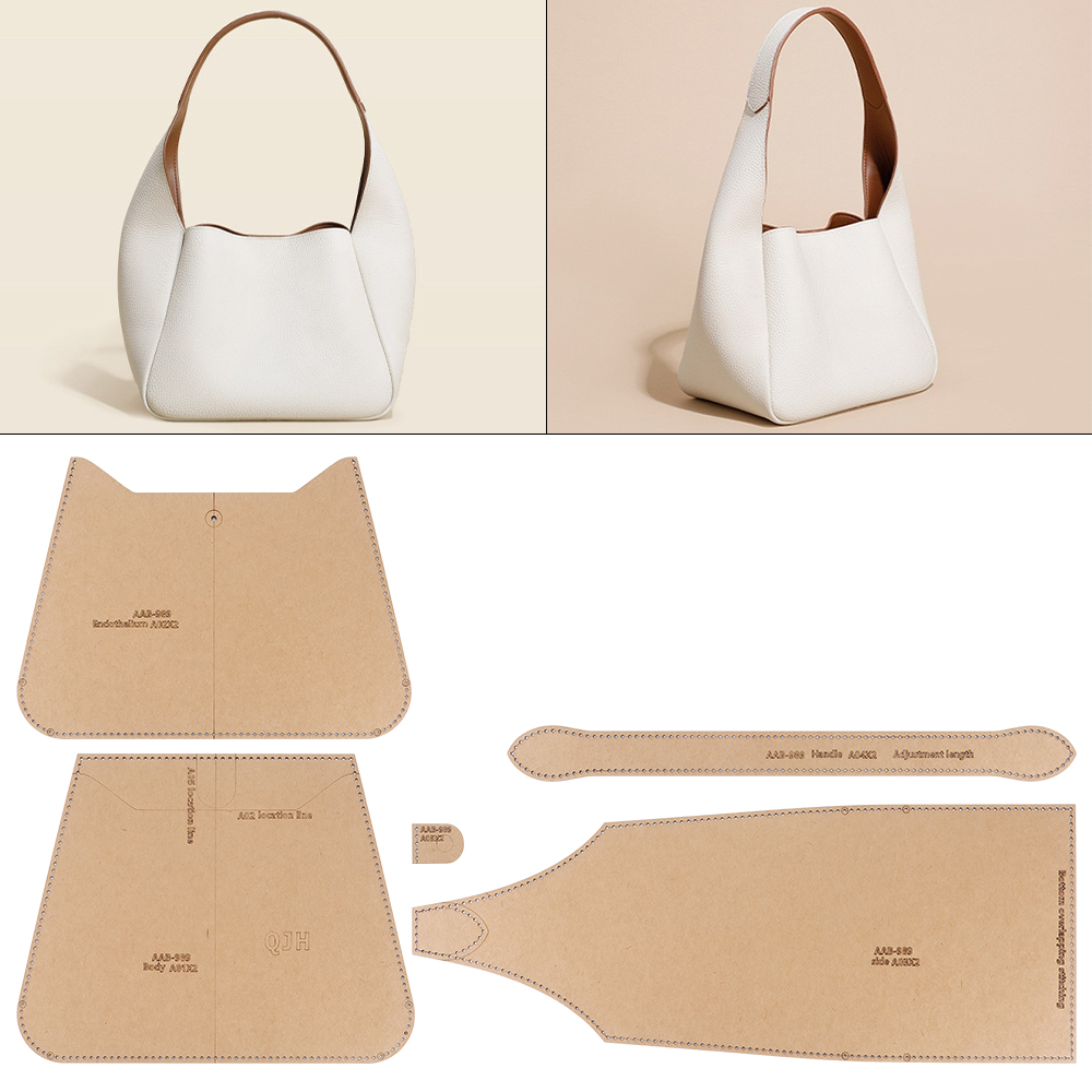 1set Pola Kertas Jahit DIY, Te - Leatherwork Templates ulasan dan harga
