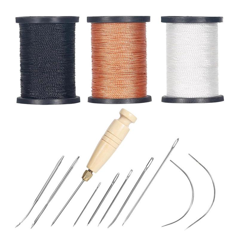 Kit jahitan kulit tugas berat, - Leatherwork Needles ulasan dan harga