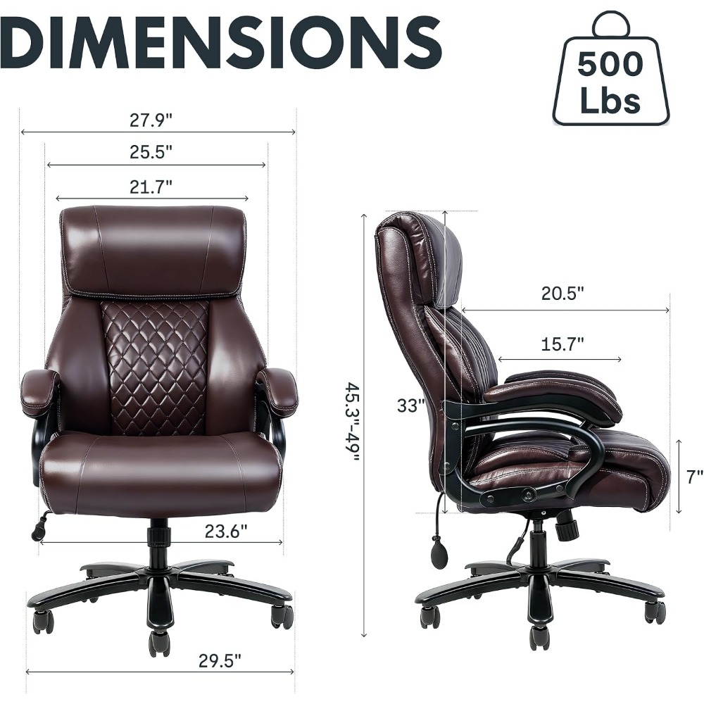 Kursi Kantor Berkapasitas Ting - Leather Working ulasan dan harga