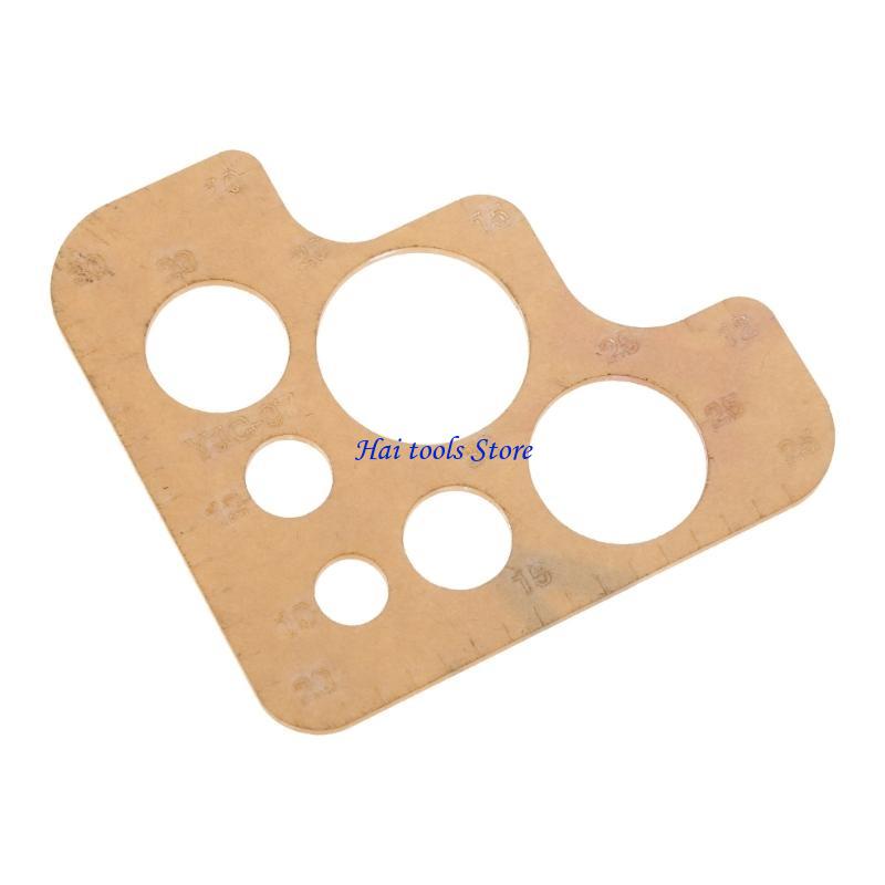 X37E Penggaris Templat Pengerj - Leatherwork Templates ulasan dan harga