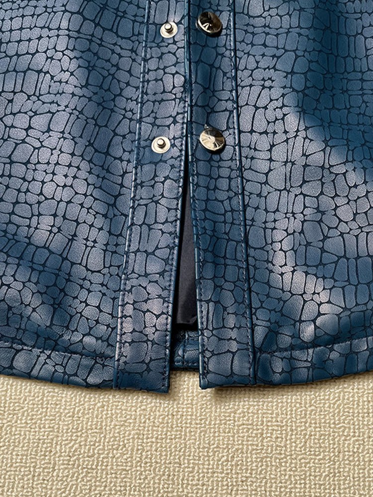 Jaket Kulit Asli Pria Motif Ku - Leatherwork Free Patterns ulasan dan harga
