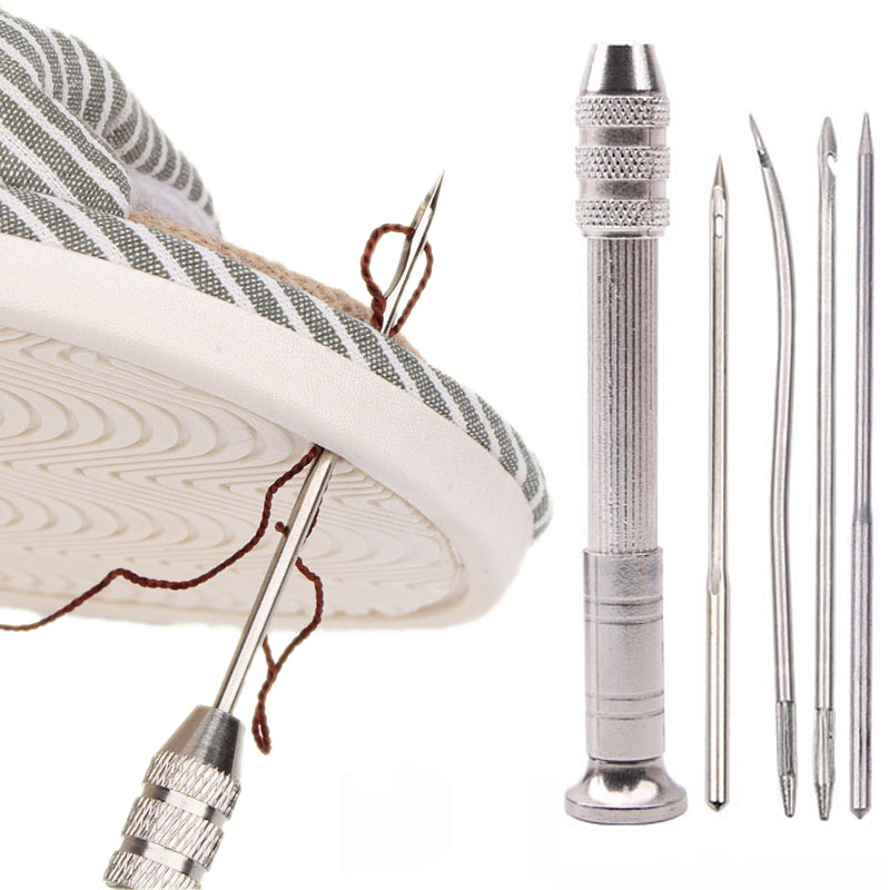 Jarum jahit kulit, alat perbai - Leatherwork Needles ulasan dan harga