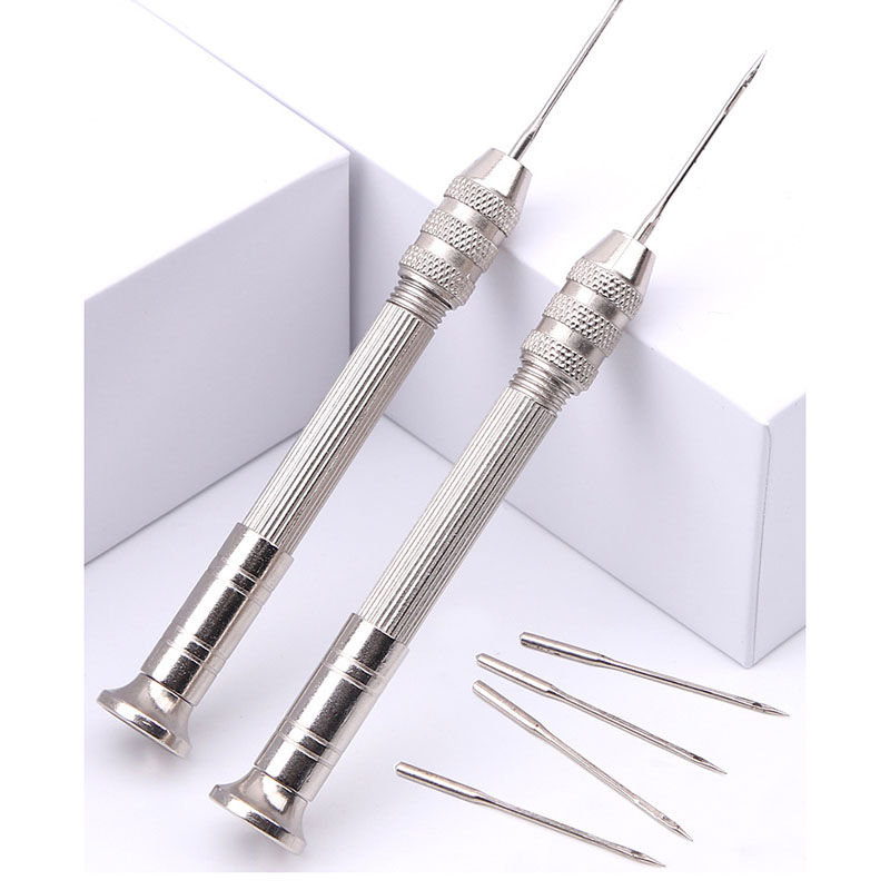 Jarum jahit kulit, alat perbai - Leatherwork Needles ulasan dan harga