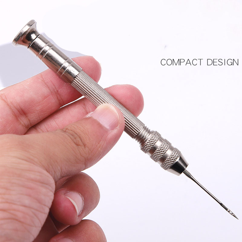 Jarum jahit kulit, alat perbai - Leatherwork Needles ulasan dan harga