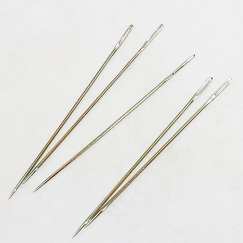 25 buah jarum jahit mata besar - Leatherwork Needles ulasan dan harga